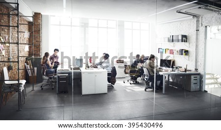 Business Team Professional Occupation Workplace Concept Royalty-Free Stock Photo #395430496