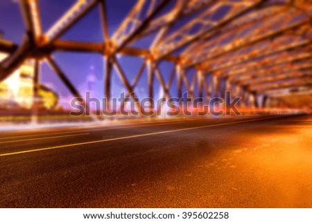Outer white bridge in Shanghai