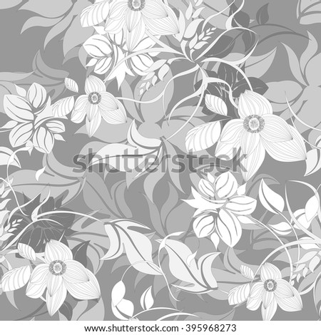 Flower Floral Seamless  Pattern 