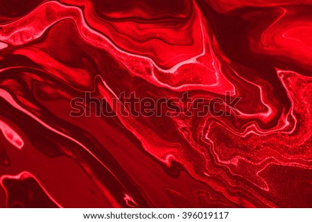 red nail polish abstract background