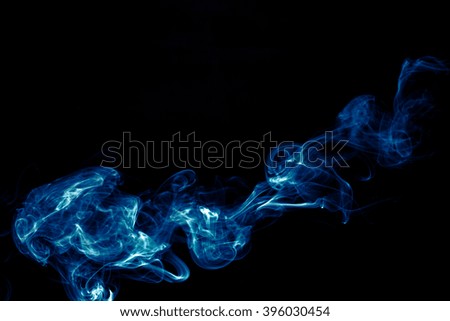 smoke background ,blue smoke background