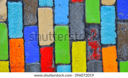 color block background