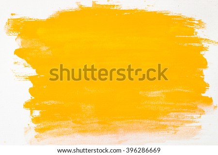 Abstract water color textured background with with orange color Royalty-Free Stock Photo #396286669