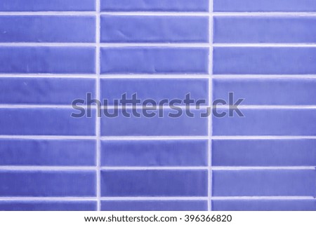 purple Tiles on the wall 