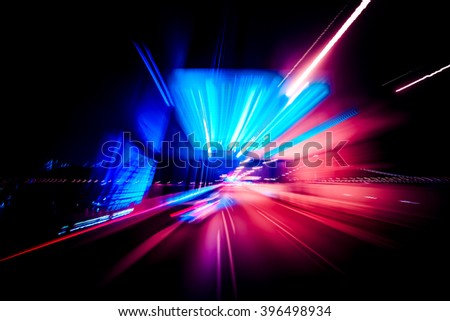 Colorful speed motion background