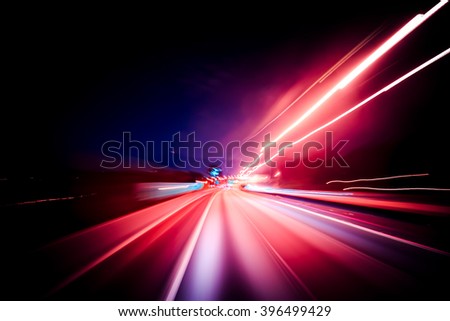 Colorful speed motion background 