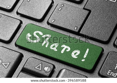 share button keyboard computer/share button keyboard computer