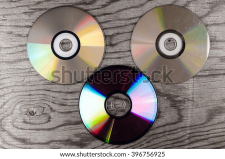 DVD discs and SD