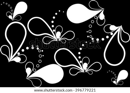 Seamless floral pattern, wallpaper