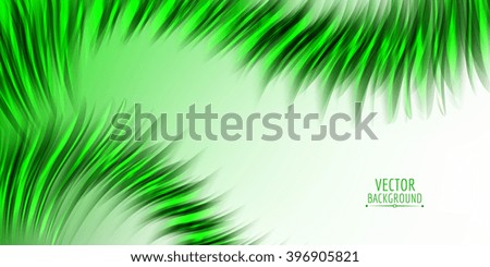 Abstract colorful waves on white background. Shiny bright curves background. With space for text.