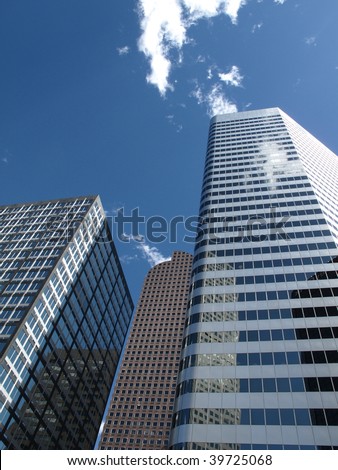 Skyscrapers - Modern Denver Office Buildings