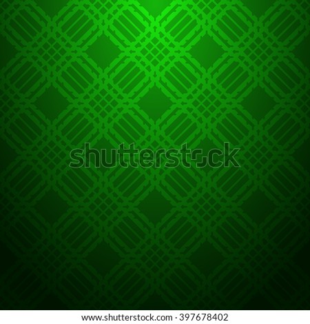 Green abstract striped textured geometric pattern