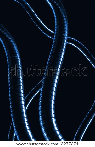 Abstract background toned in blue