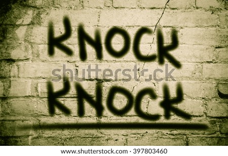 Knock Knock Concept