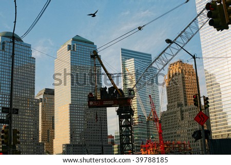 Construction in Manhattan