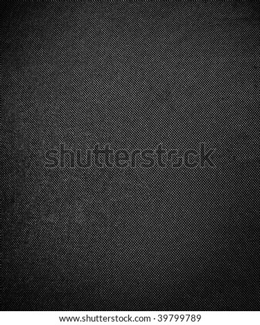 texture of black fabric background