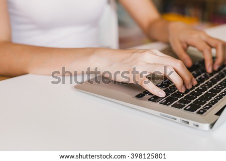 typing computer