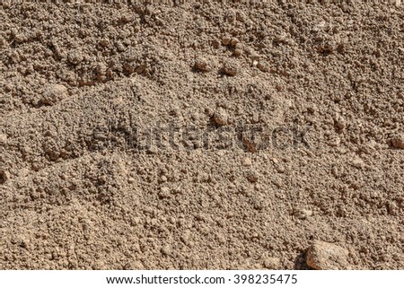 Picture of Construction or Beach Sand. Texture of sand.