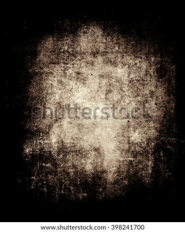 Dark Brown Grunge Wall Texture, Scary Distressed Background