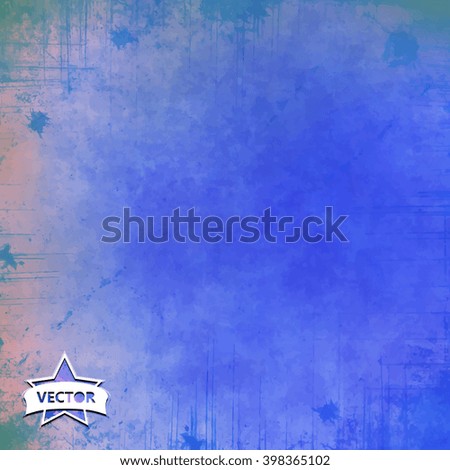 Texture of old wall background. Vector.