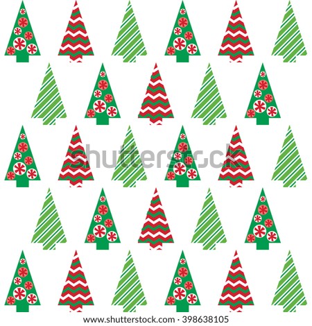 Christmas Background with tree design