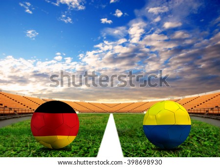 Soccer Euro 2016 ( Football )  German and Ukraine