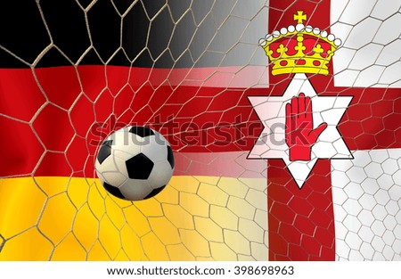 Soccer Euro 2016 ( Football )  German  and North Ireland 