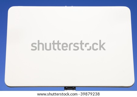 white blank sign for writting