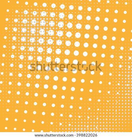 Grunge vintage halftone pattern. Abstract vector dotted background