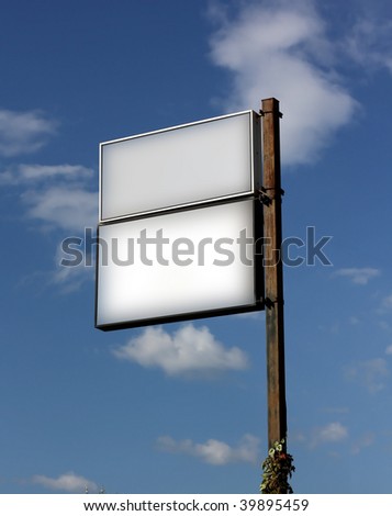 billboard & sky