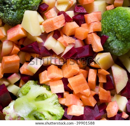 background of vegetable