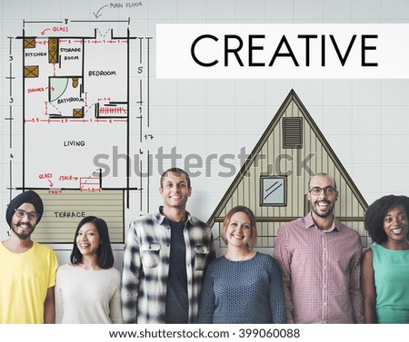 Creative Creativity Housing Interior Structure Concept