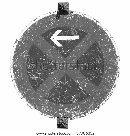 No parking traffic sign isolated