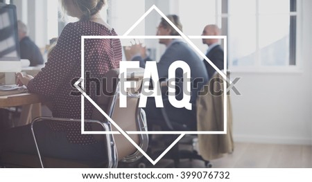 FAQ Question Information Frequently Asked Question Concept Royalty-Free Stock Photo #399076732