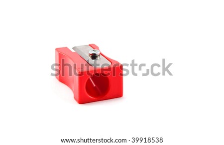 sharpen isolated on a white background