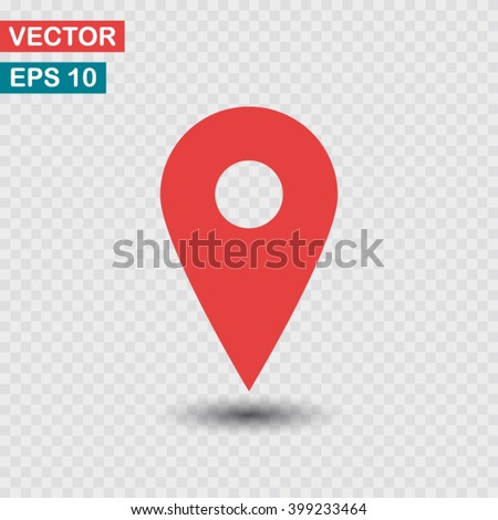 map pointer icon. One of set web icons Royalty-Free Stock Photo #399233464