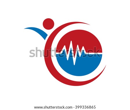 pharmacy clinic cure health care medicare heart beat icon
