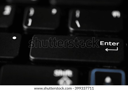 the word is enter on keyboard