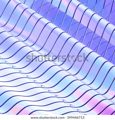 Abstract realistic holographic backgrounds in different colors for trendy modern style. Backgrounds for  cards, filling silhouettes, pattern design to printing.
