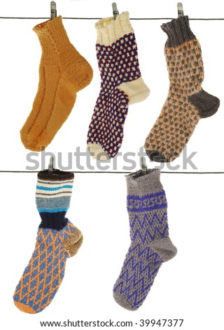 gift woolen sock of the handjob binding