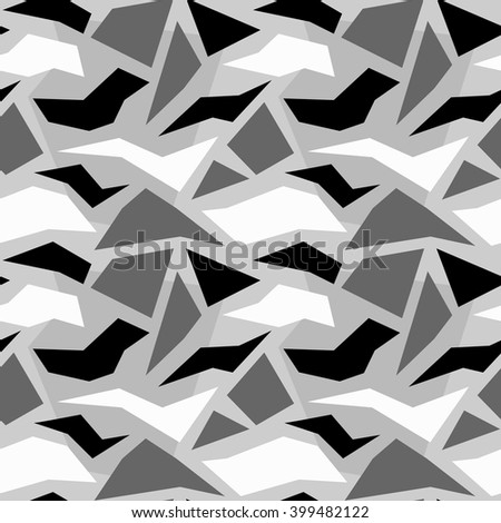 Second Version Of Urban Polygon Camouflage.
Seamless pattern.