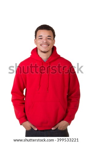 Portrait of a teenager isolated on white