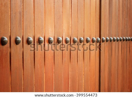  wooden door