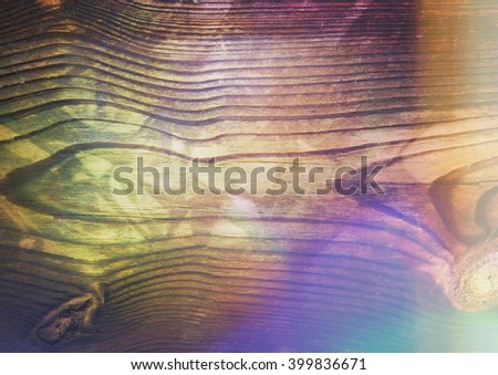 rustic wood table