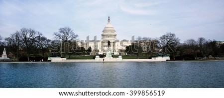 American Capital building in Washington, DC. Royalty-Free Stock Photo #399856519