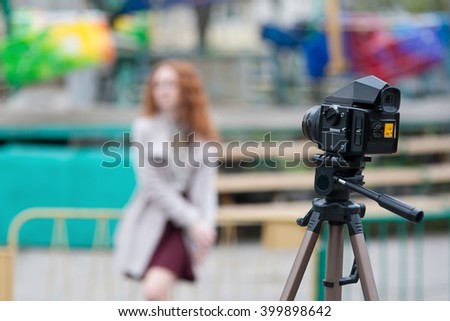 Portrait Shooting on the film medium format camera