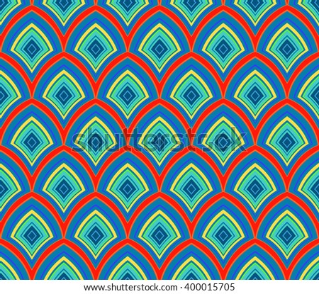 Geometric abstract decorative vector background