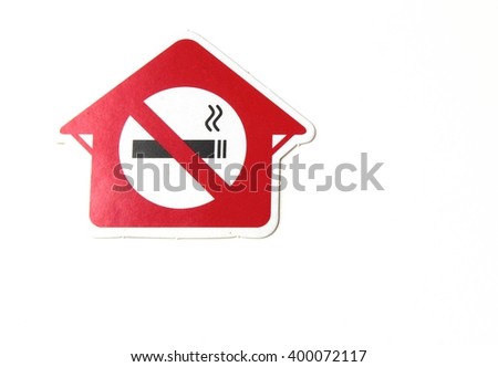 No Smoking Sign. Great American Smokeout