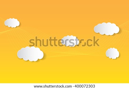 eps10 vector cloud illustration