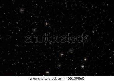 Leo Constellation, Lion Constellation. Starry night. Beautiful night sky Beautiful Star Field
